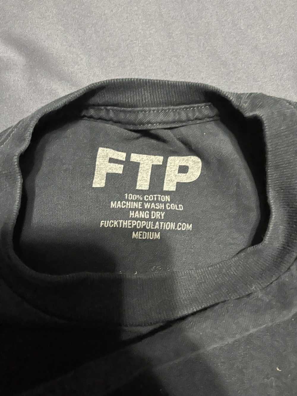 Fuck The Population FTP Police Badge Gem