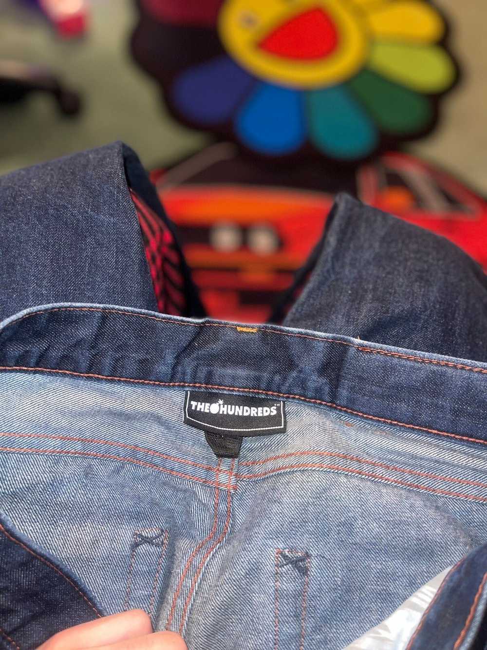 The Hundreds Size 32 The Hundreds embroidered blu… - image 5