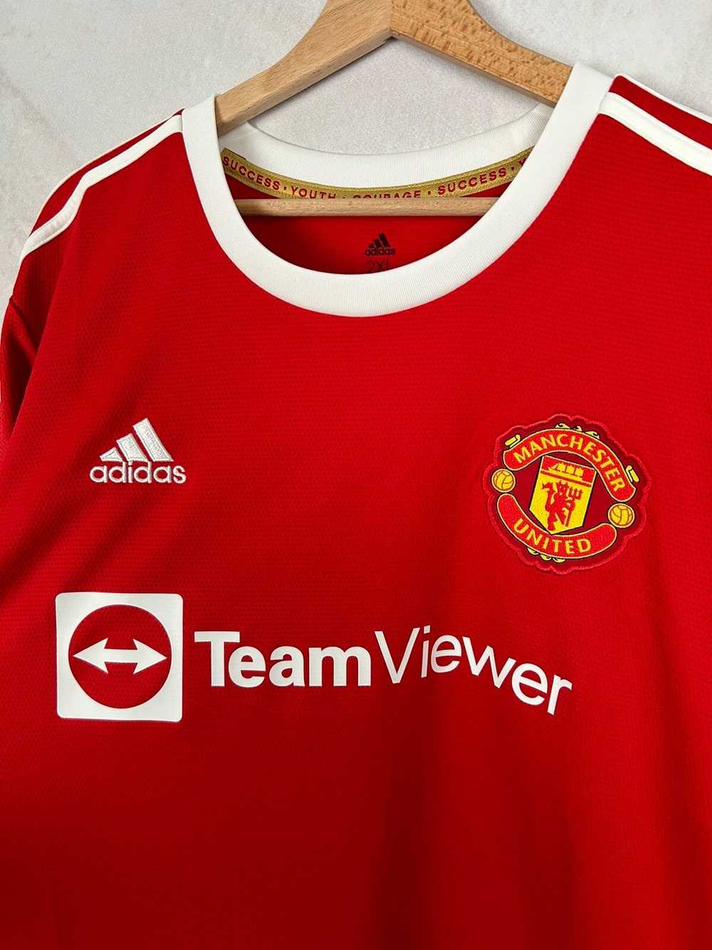 Adidas × Manchester United × Soccer Jersey Cristi… - image 4