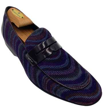 Mezlan Mezlan Loafers 8.5 burgundy indigo blue pur