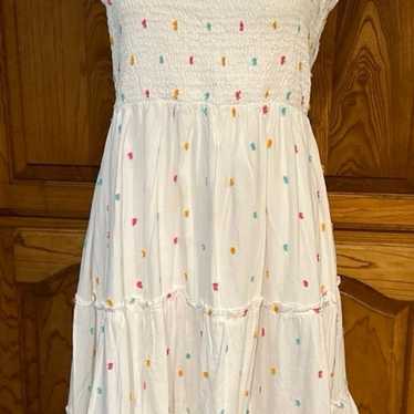 Crown and Ivy Dress Womens medium white Like New