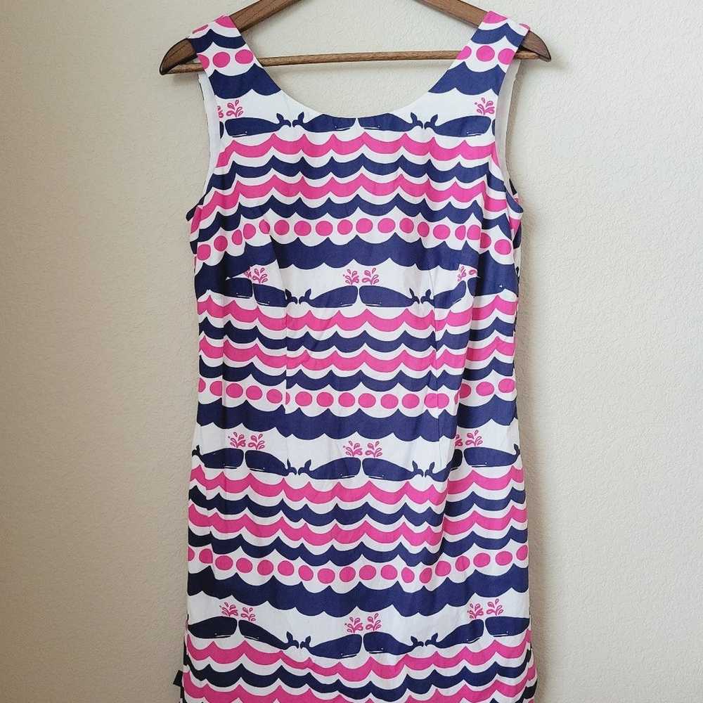 Lilly Pulitzer Whale Tails Shift Dress - image 3