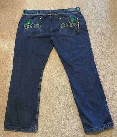 パンツ 00s Crown holder baggy denim pants bboy Crown Holder Jeans Size W35xl32.5 Crown Holder Baggy Denim