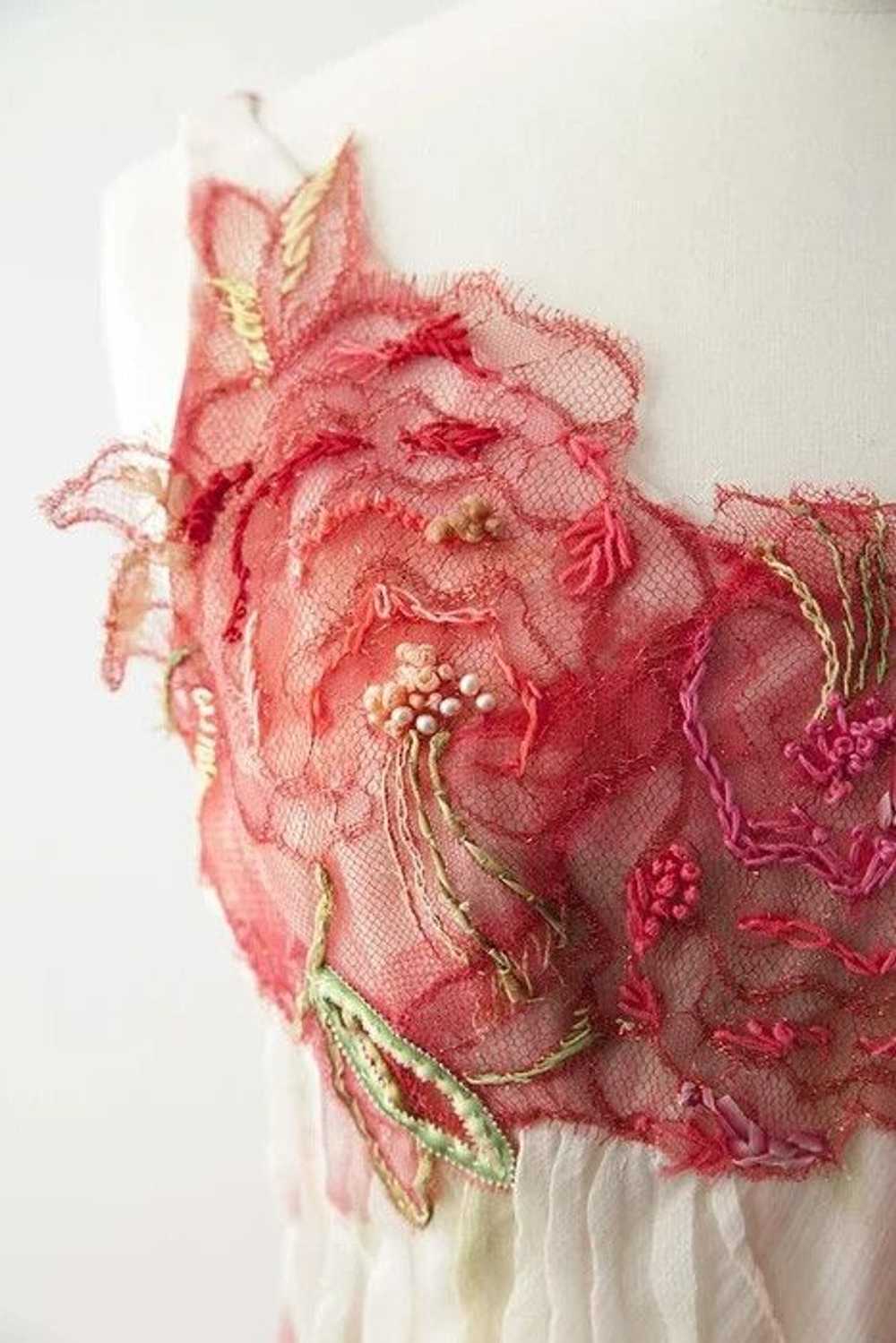 Barney Cools Couture à porter flower dress - image 5