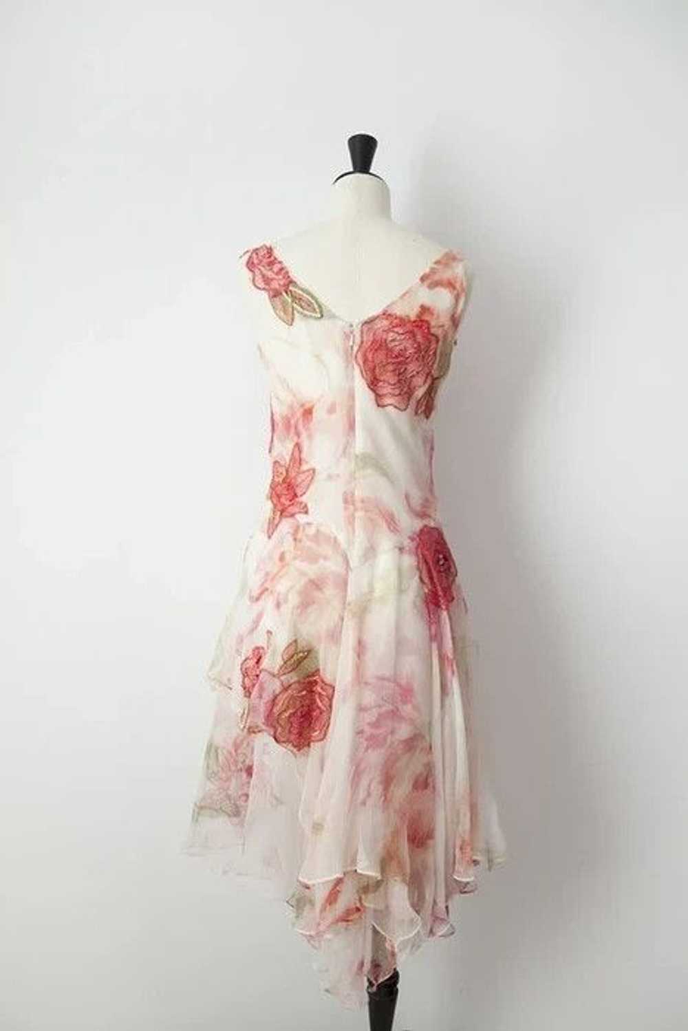 Barney Cools Couture à porter flower dress - image 7