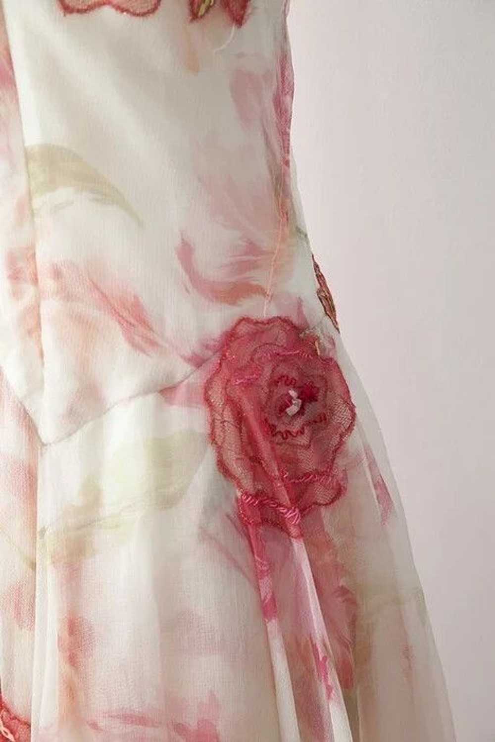 Barney Cools Couture à porter flower dress - image 9