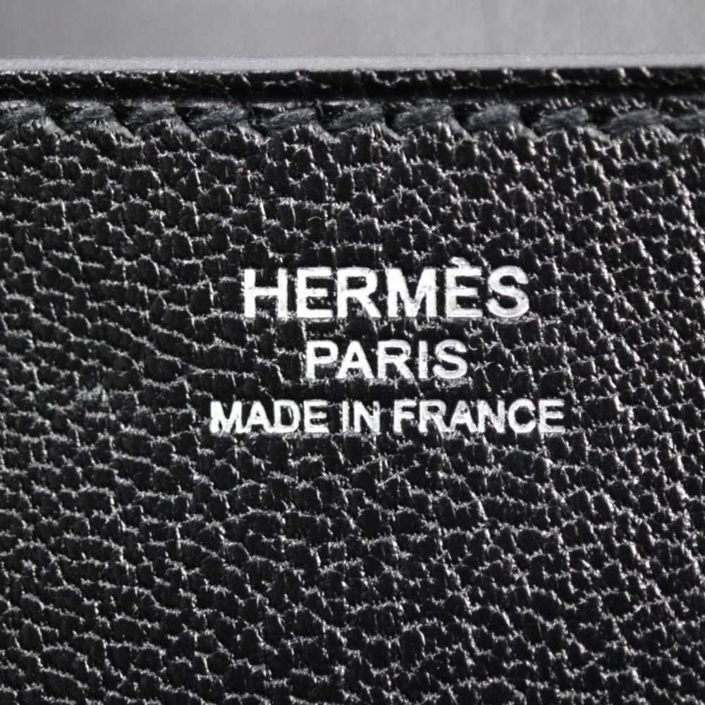 Hermes HERMES OPLI Clutch Bag 071966CK Chevre Bla… - image 8