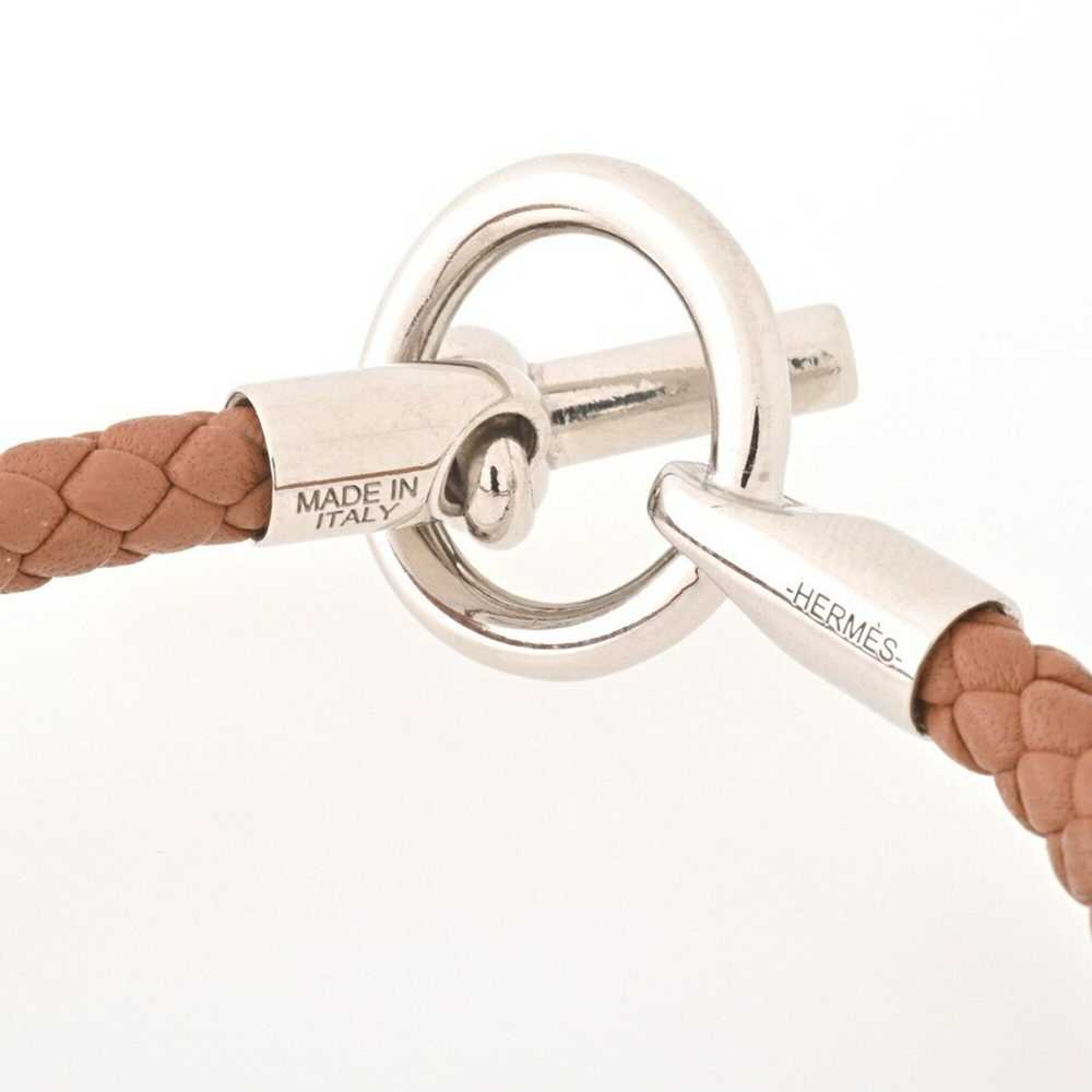 Hermes HERMES Leather Bracelet Grennan H Swift Br… - image 6