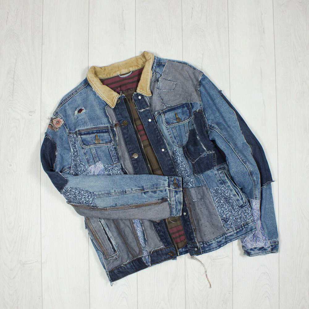 Custom × Japanese Brand Custom Made Patchwork Den… - image 2