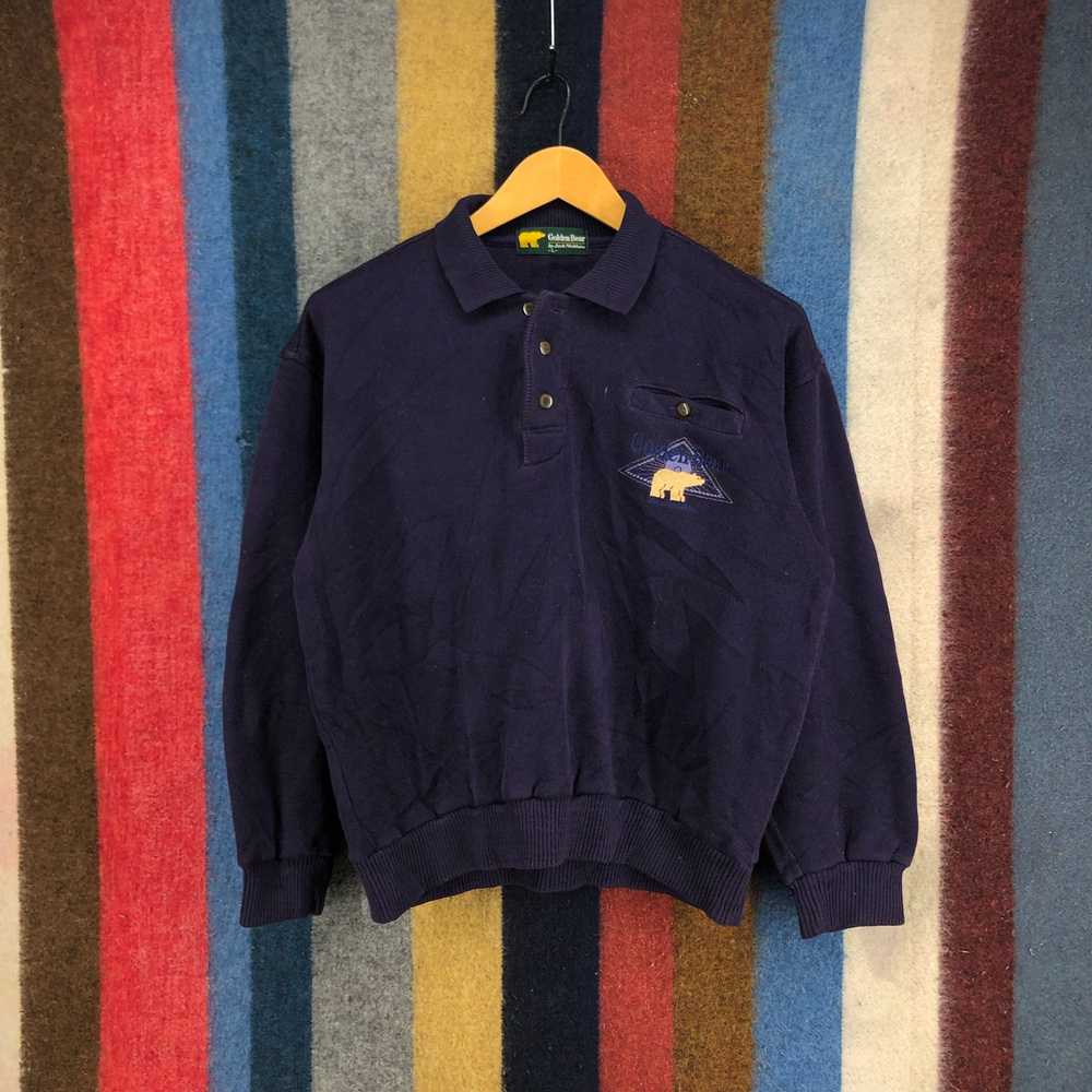 Golden Bear GOLDEN BEAR Button Ups Sweatshirt #04… - image 1