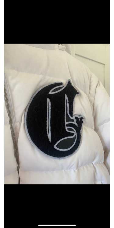 Streetwear Corvidae White Puffer Jacket