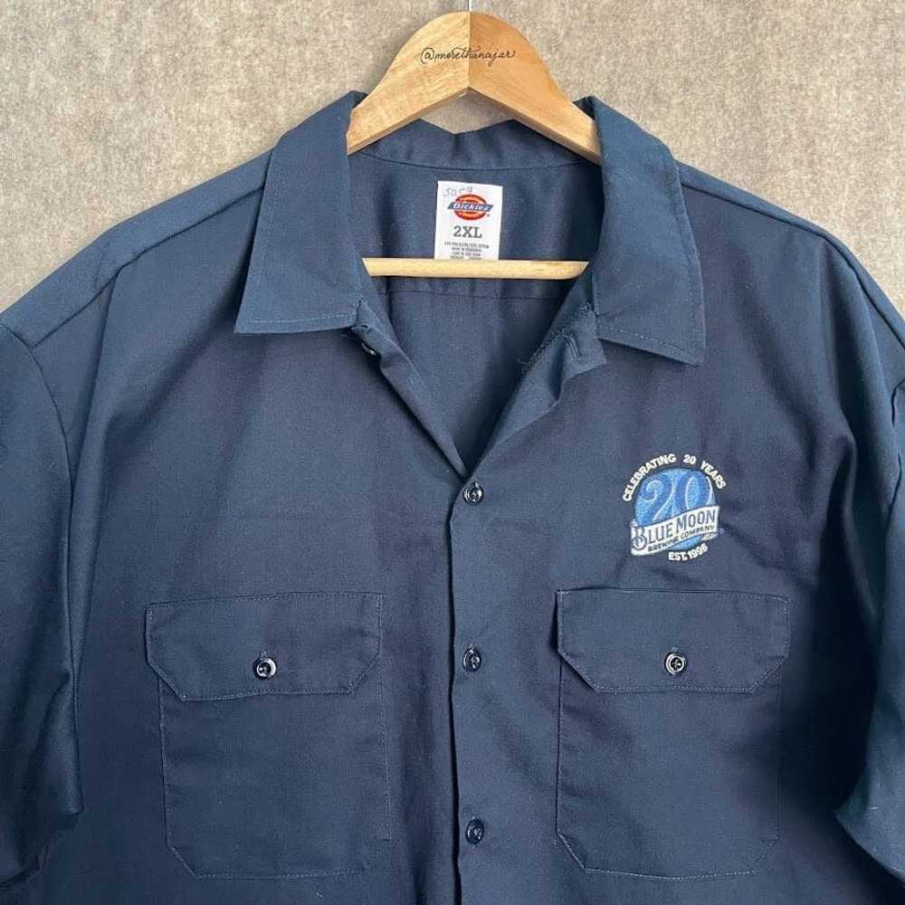 Dickies Dickies Blue Moon 20 Year Blue Work Shirt… - image 2