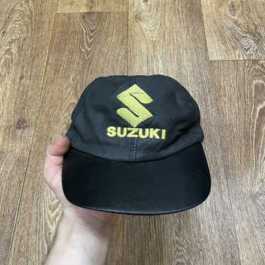 Leather × Streetwear × Vintage Vintage 90s Suzuki… - image 1