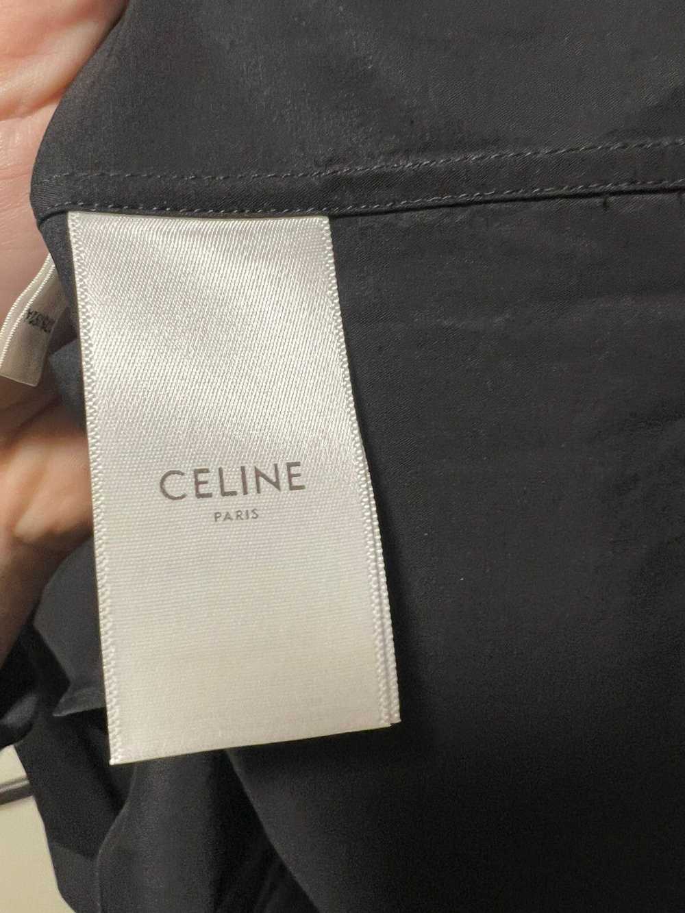 Celine × Hedi Slimane SS19 Drugstore Collar Black… - image 6