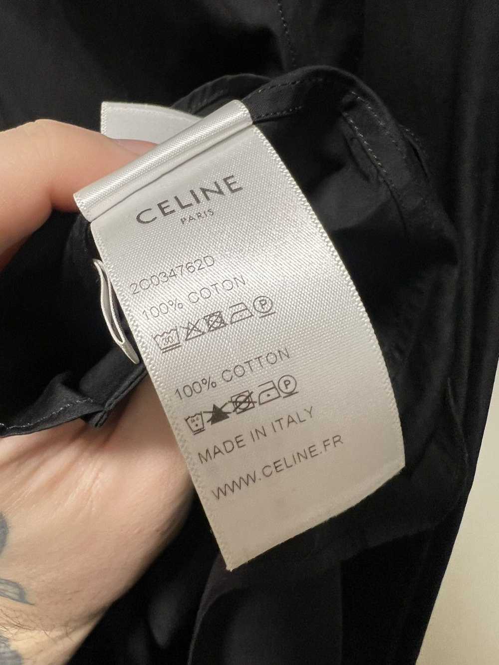 Celine × Hedi Slimane SS19 Drugstore Collar Black… - image 7