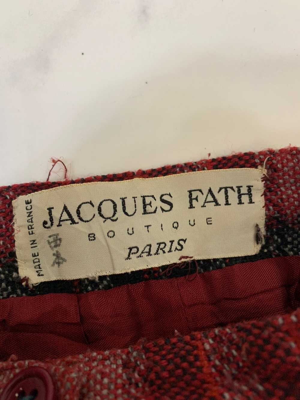 Designer Jacques Fath Boutique Paris Skirt - image 9