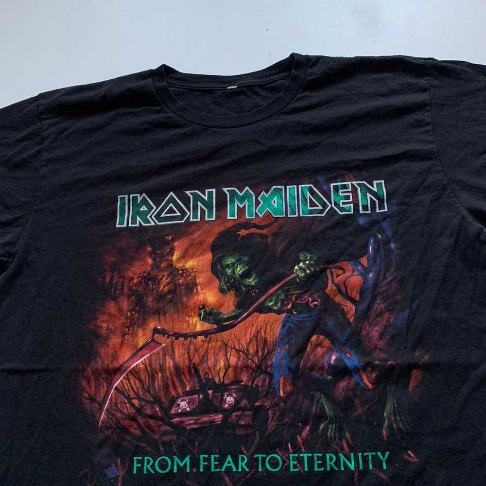 Band Tees × Iron Maiden × Vintage Vintage 2000s I… - image 2