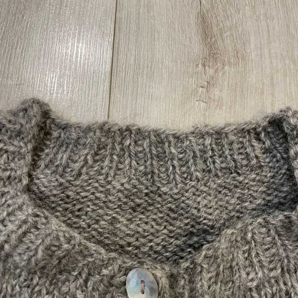 Vintage Vintage Handmade Hand Knitted Sweater Jum… - image 5