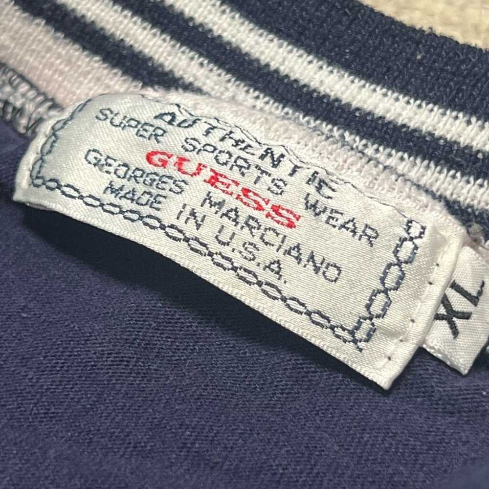 Guess Vintage 90s Guess Jeans Embroidered Logo T-… - image 4