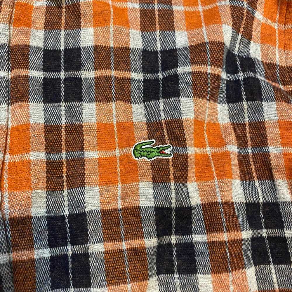 Lacoste Lacoste Made in Japan Flannel Button Down… - image 3