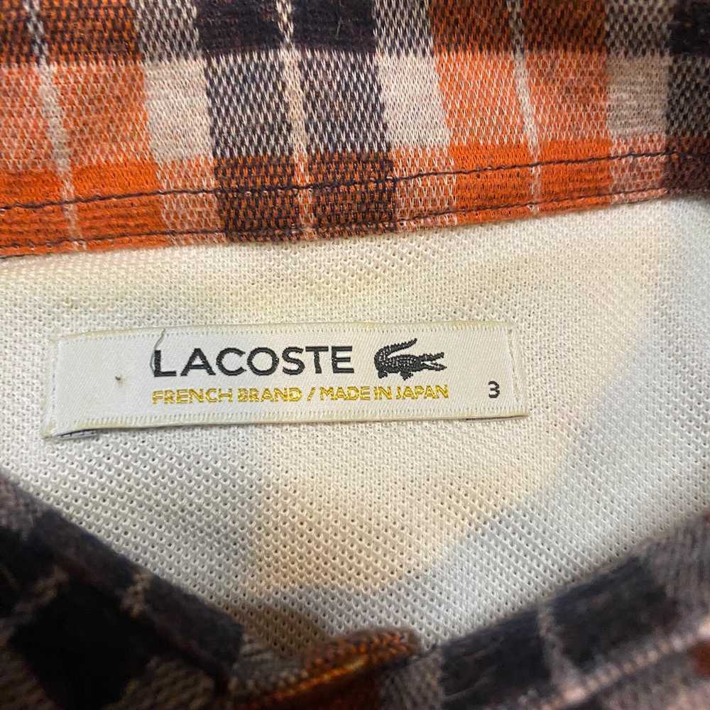 Lacoste Lacoste Made in Japan Flannel Button Down… - image 4