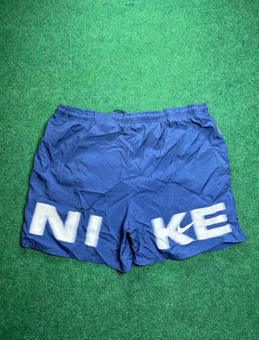 Nike × Vintage Vintage 90s Nike Mens Large Shorts… - image 2