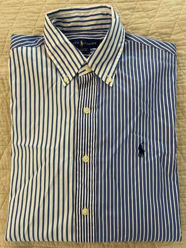 Ralph Lauren Mixed Stripe Button Down Poplin Shirt