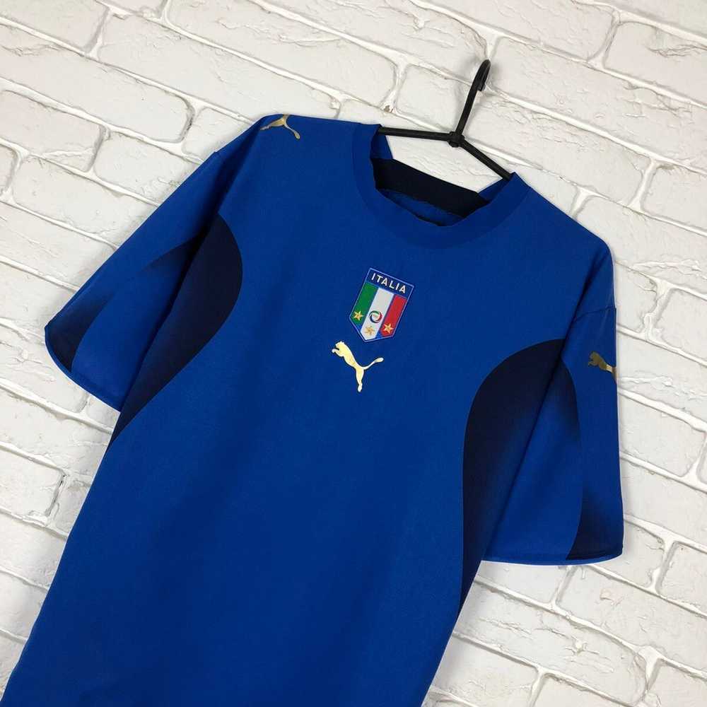 Puma × Soccer Jersey × Vintage Italy national tea… - image 2