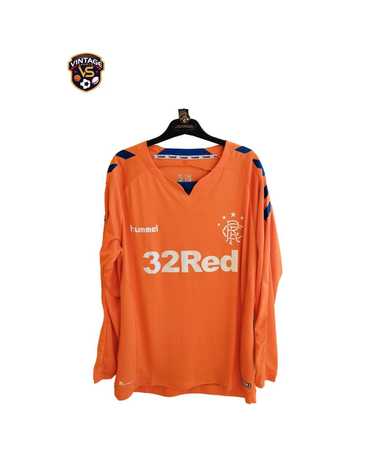 Hummel × Soccer Jersey Glasgow Rangers 2018-2019 S