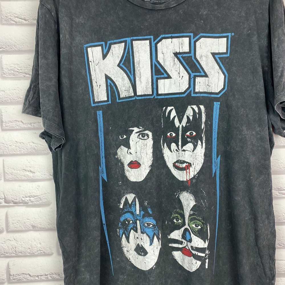 Band Tees × Kiss × Vintage Kiss metal rock band t… - image 2