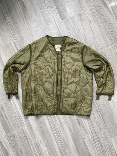 Vintage Military Quilted Liner Jacket