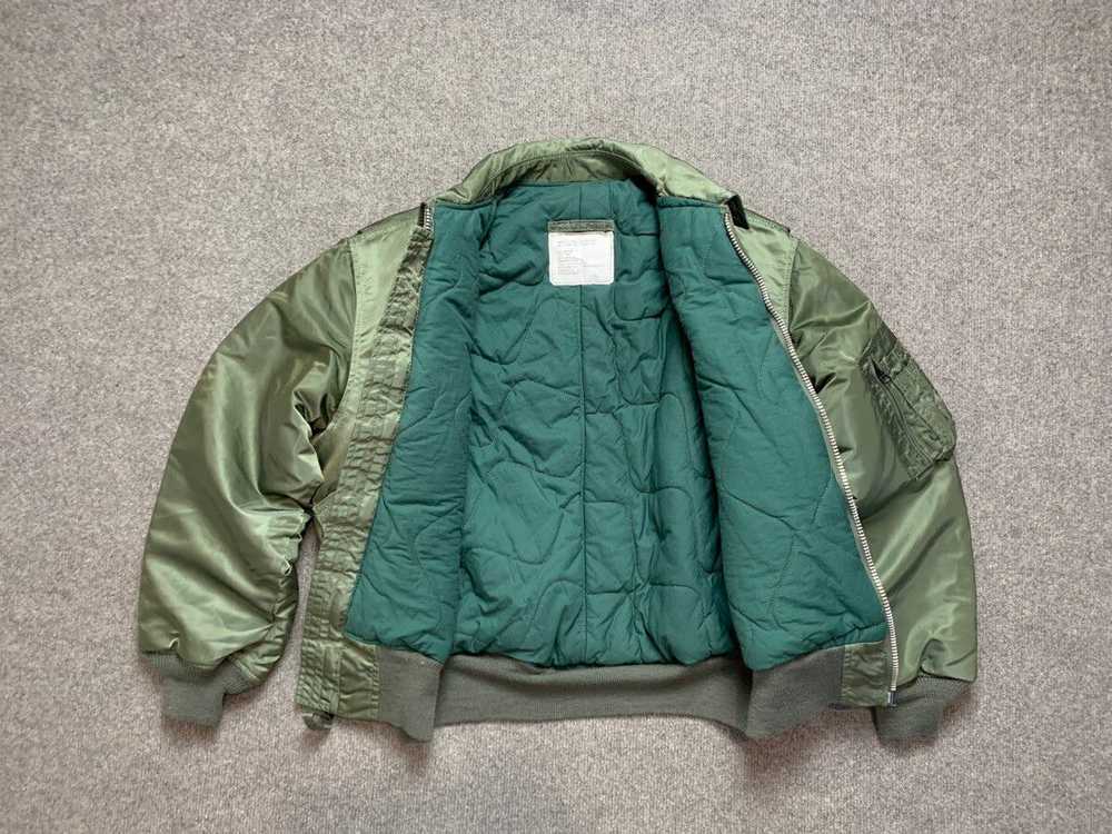 Military × Vintage Vintage USAF Flyers jacket col… - image 3