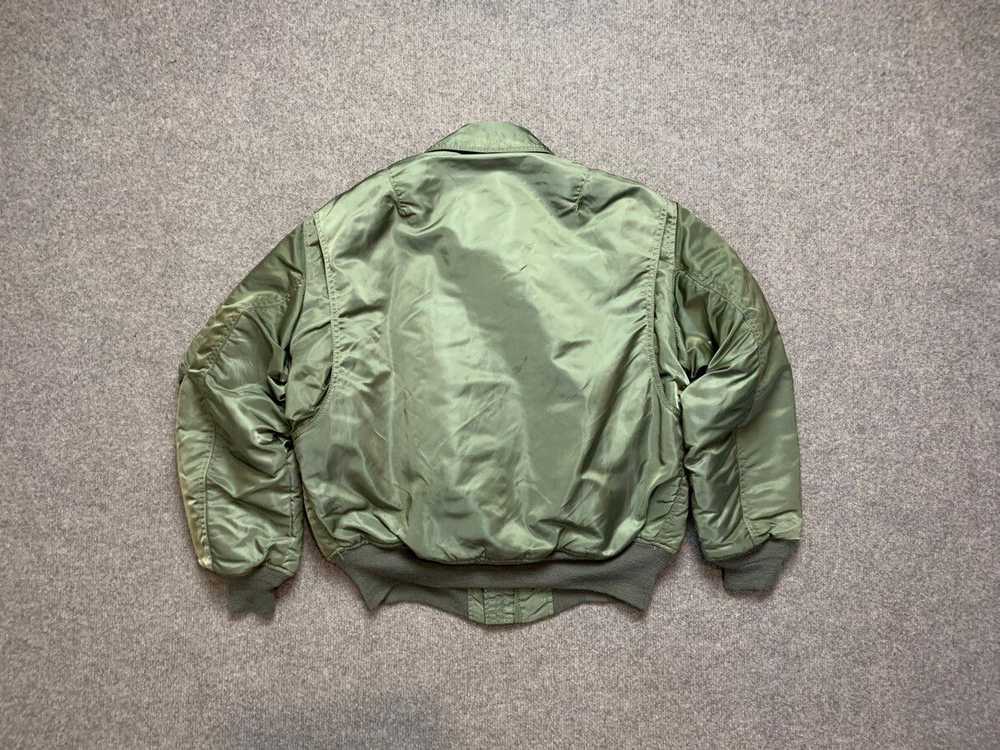 Military × Vintage Vintage USAF Flyers jacket col… - image 4
