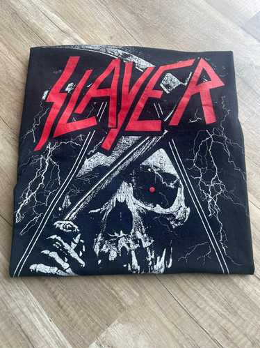 Band Tees × Slayer × Vintage 2017 Slayer Black and