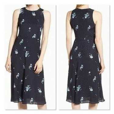 Nordstrom Signature Silk Floral Sleeveless Dress … - image 1