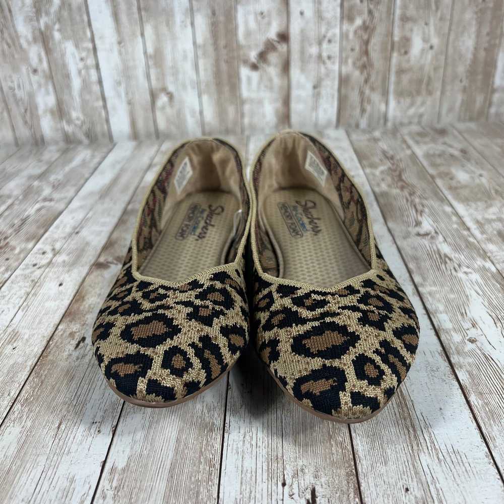 Skechers skechers leopard print stitched memory f… - image 4