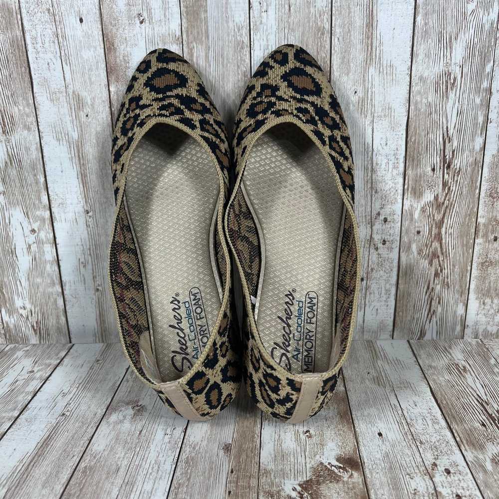 Skechers skechers leopard print stitched memory f… - image 5