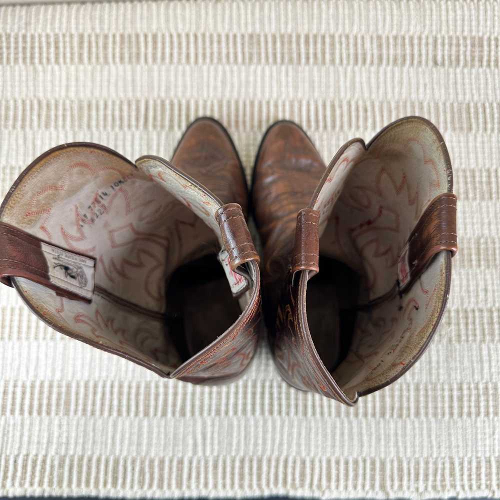 Unbrnd Vtg Olathe Stockman Boots - image 8