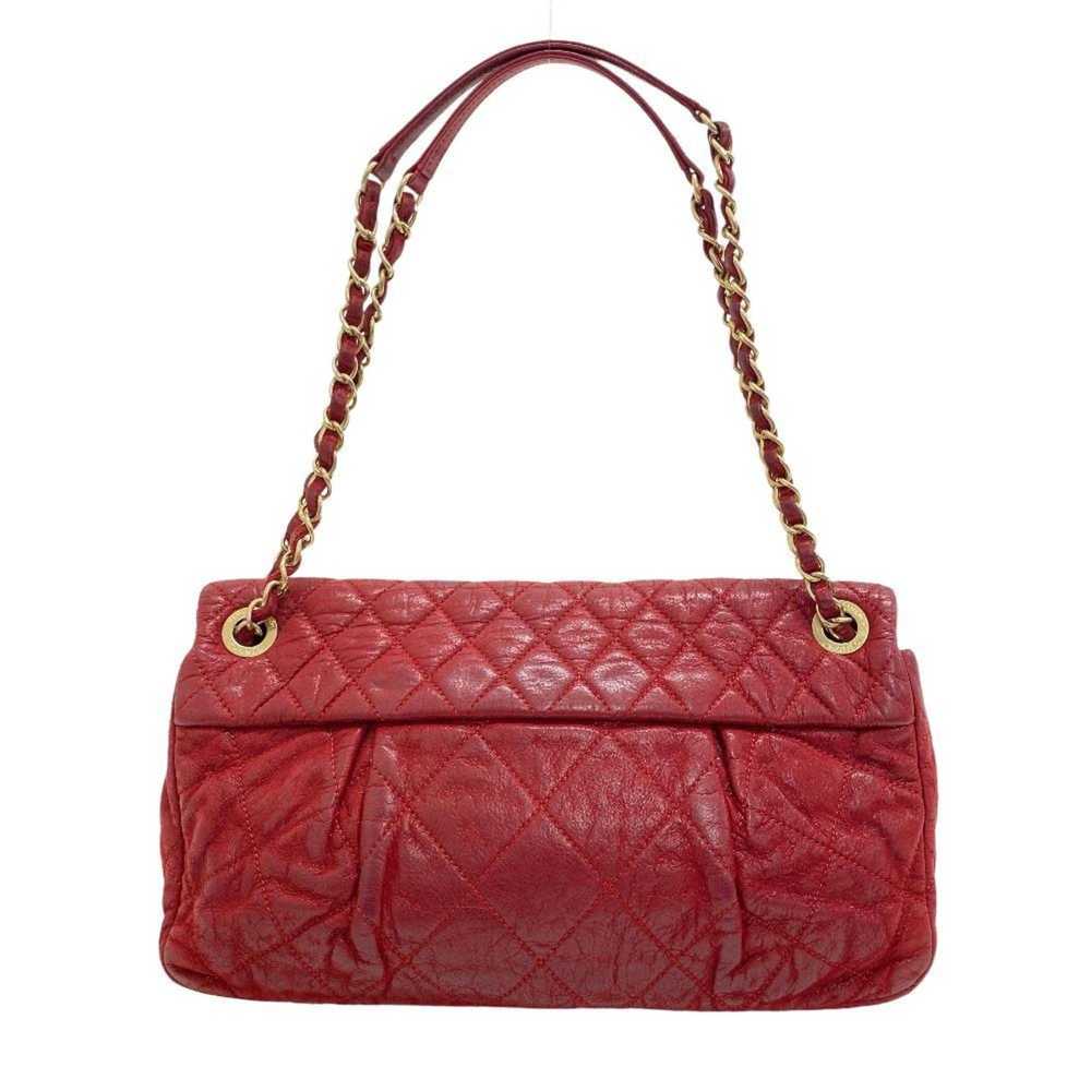Chanel CHANEL Single Flap Double Chain Bag Matela… - image 2
