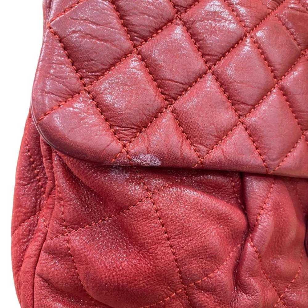Chanel CHANEL Single Flap Double Chain Bag Matela… - image 5