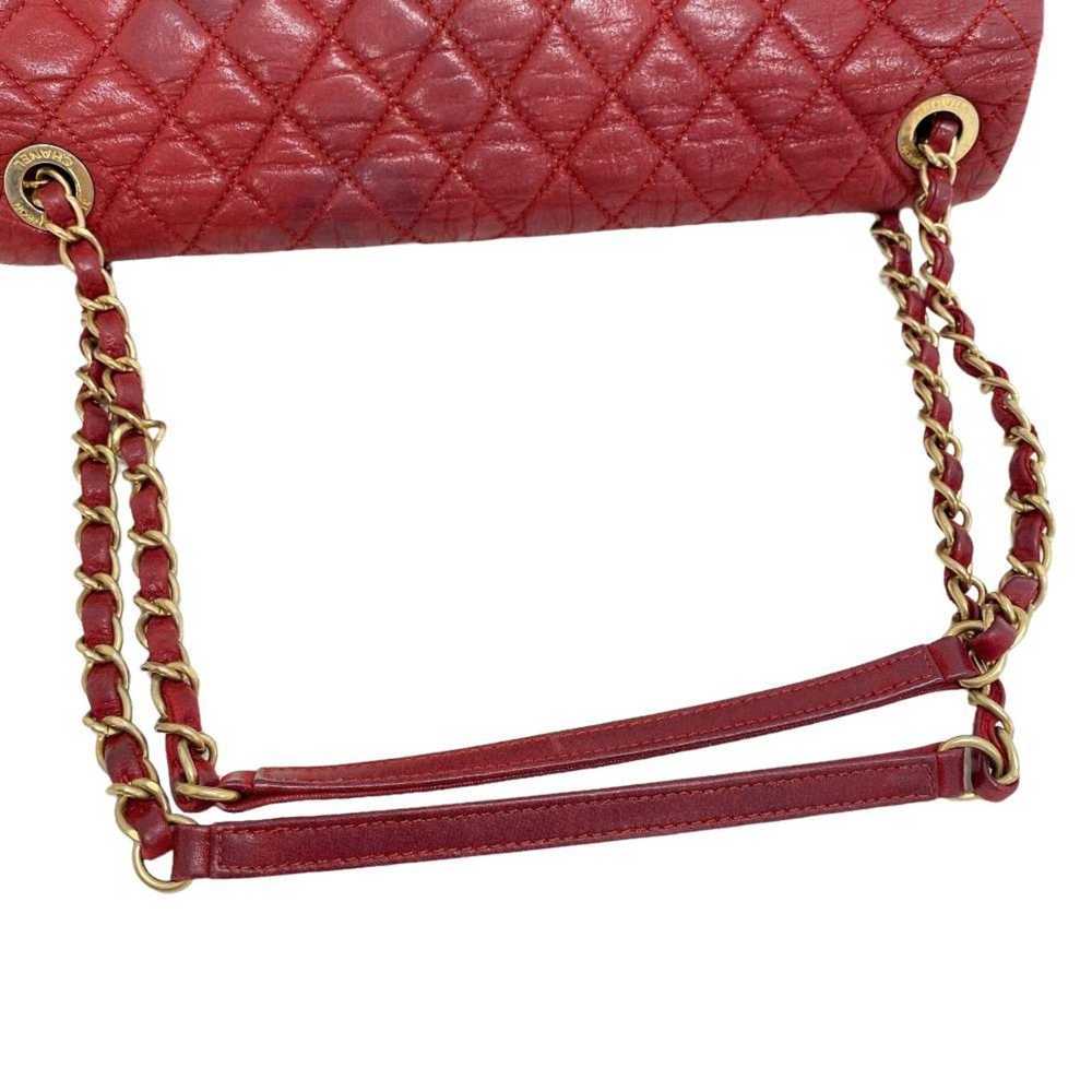 Chanel CHANEL Single Flap Double Chain Bag Matela… - image 7