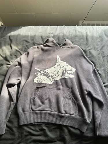 Vintage Raw College, a knit hoodie