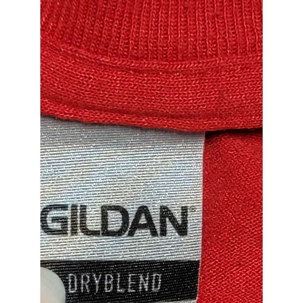 Gildan Gildan Red Chicken Express Distress Logo T… - image 3