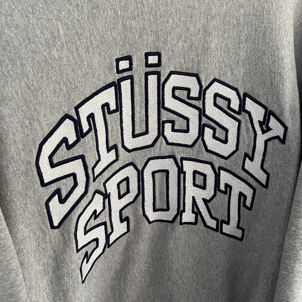 Stussy Stussy Sport Grey University Crewneck - image 3