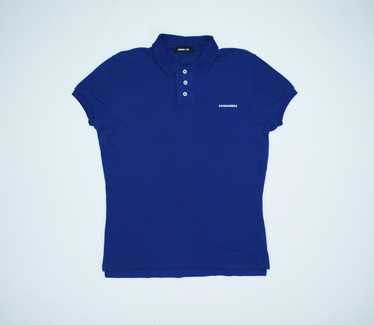 Dsquared2 × Streetwear Dsquared2 Blue Cotton Polo… - image 1