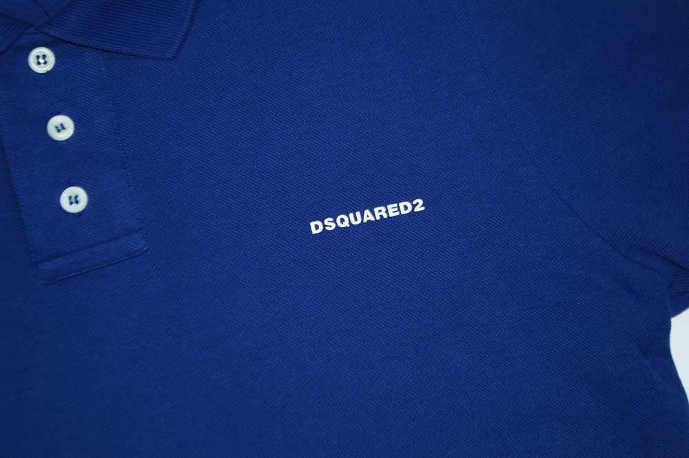 Dsquared2 × Streetwear Dsquared2 Blue Cotton Polo… - image 3