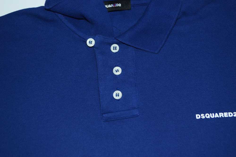 Dsquared2 × Streetwear Dsquared2 Blue Cotton Polo… - image 4