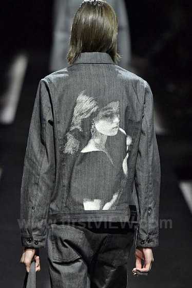 undercover cindy sherman デニムジャケット UNDERCOVER Cindy Sherman 5分袖デニムジャケット