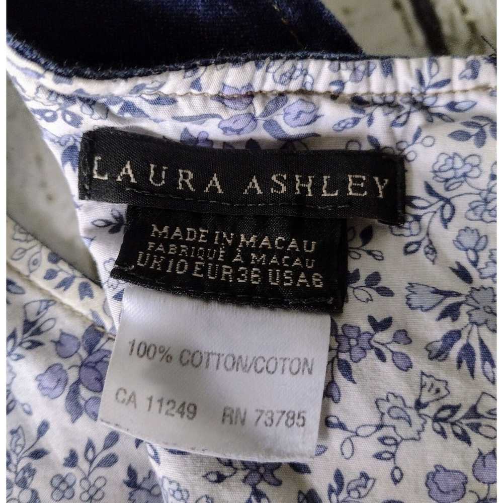 Laura Ashley Laura Ashley Tank Denim Maxi Dress S… - image 7