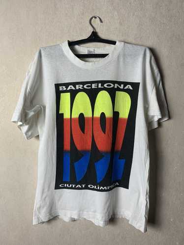 Streetwear × Tee Shirt × Vintage 1992 Vintage Bar… - image 1